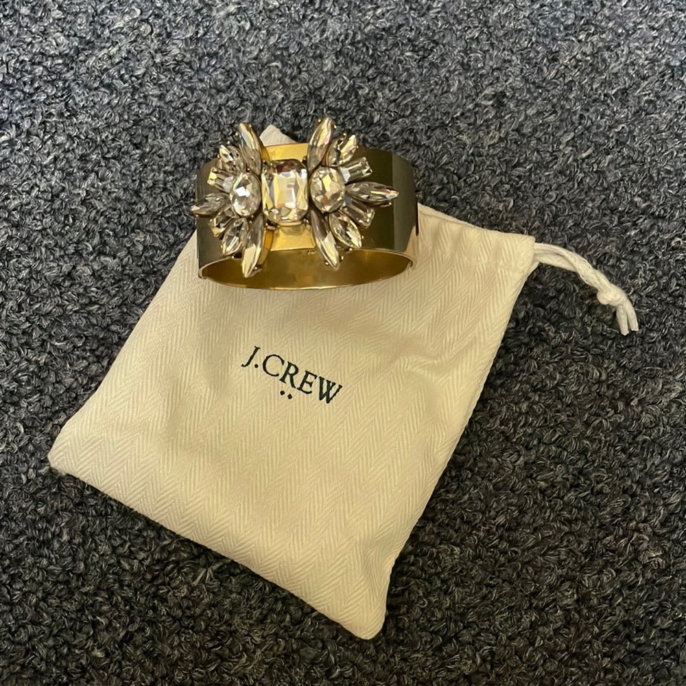 Brand new Jcrew bracelet with jewelry bag